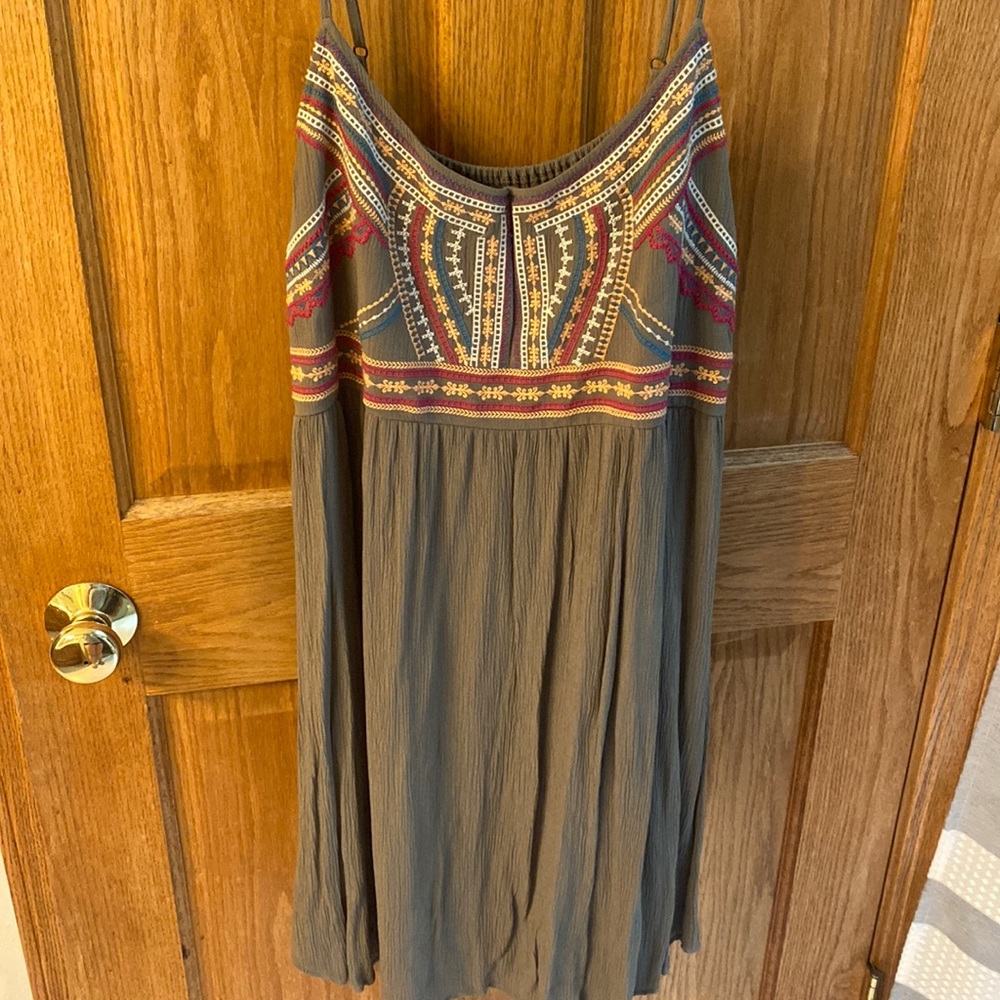 Army green dress